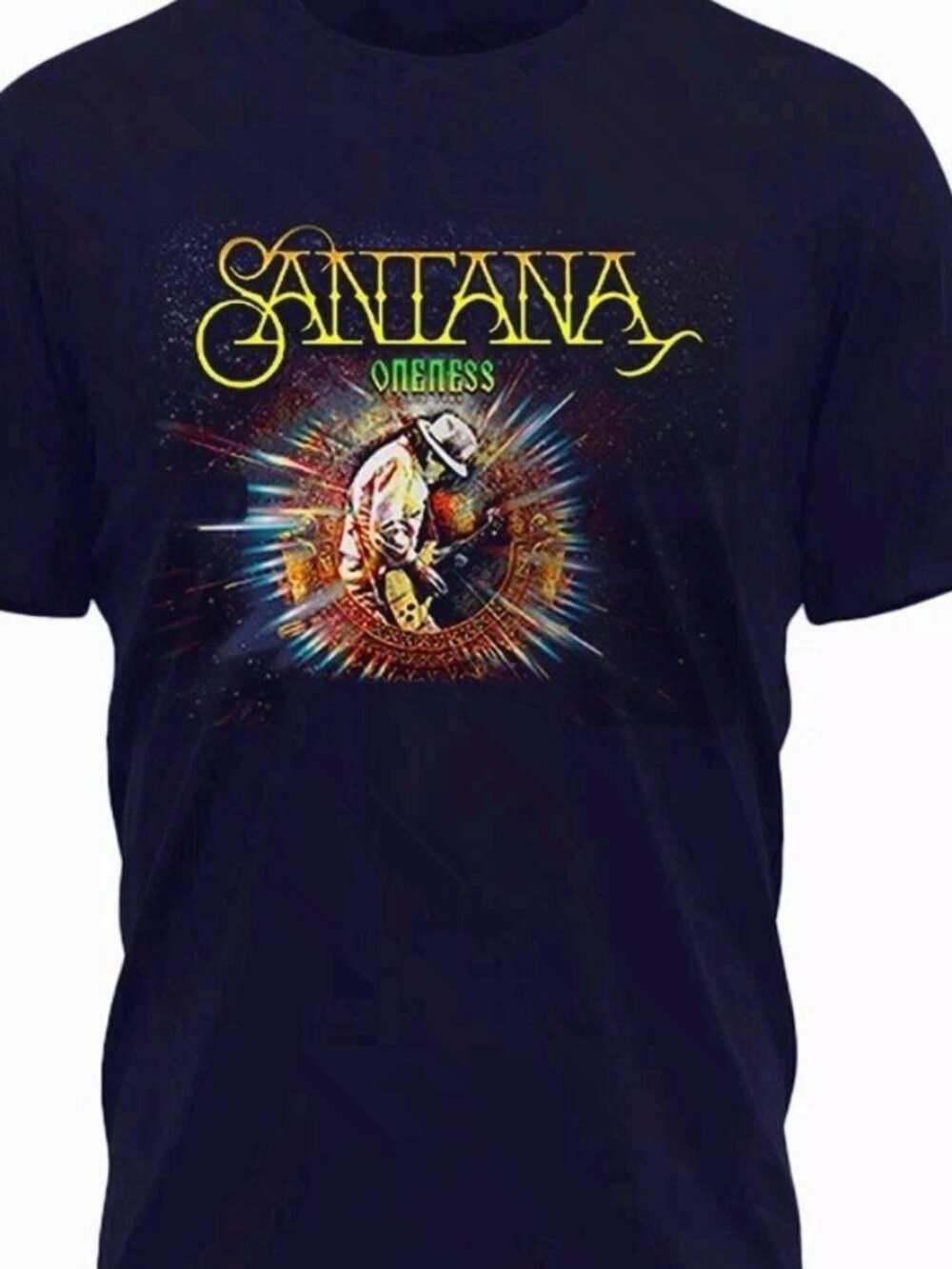 Santana x Doobie Brothers Oneness Tour 2026 Graphic Multicolor T-shirt - Picture 2 of 3